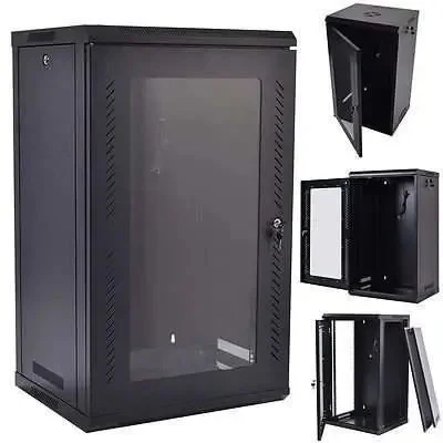 18U Cabinet [600*450] with 450 depth tray / 2 Fan 