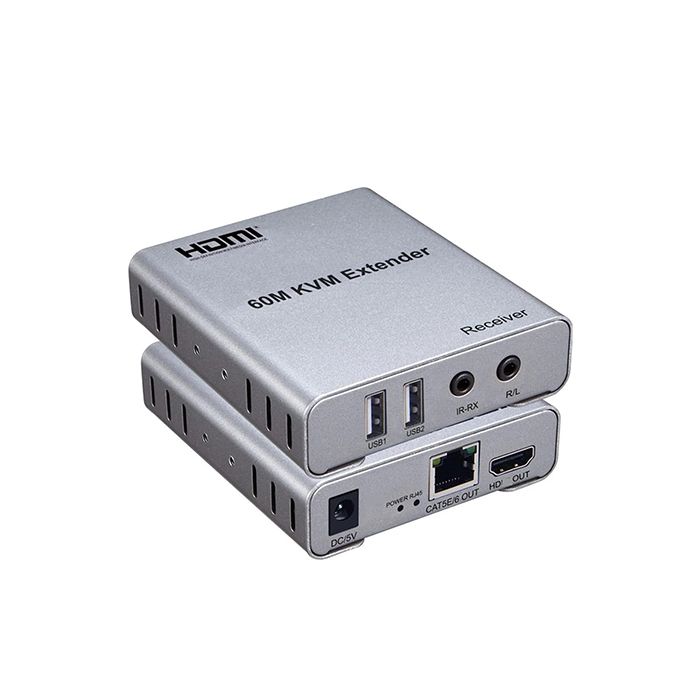 Hdmi Extender 60M 1080p (USB-GreenBox) Small Box