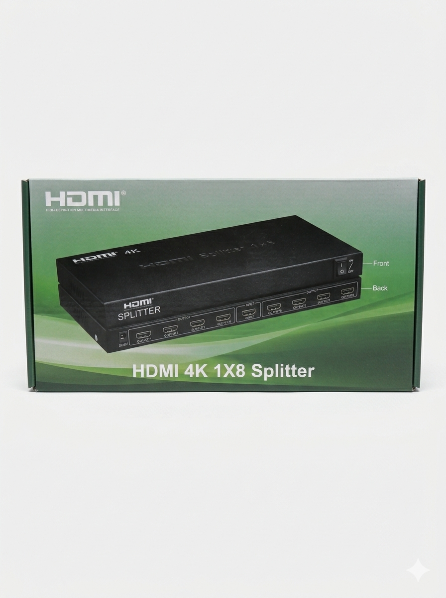 Hdmi Splitter 8 port 4K Ultra Definition Splitter