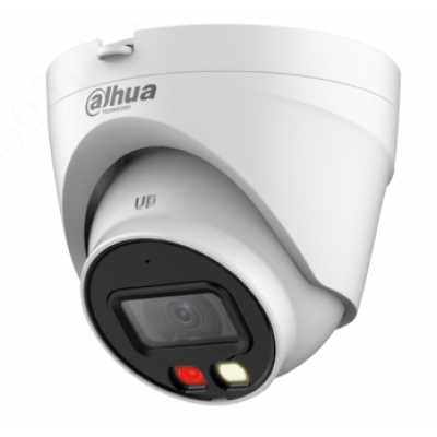 Dahua 4MP IP Dome Smart Dual Light Camera (DH-IPC-HDW1439V-PV), 2.8mm ,2 Way Audio, Active Deterrence