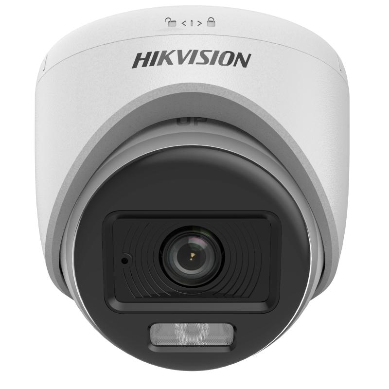 Hikvision 3K Analog Dome Colorvu Camera (DS-2CE70KFOT-LPFS) , 2.8MM