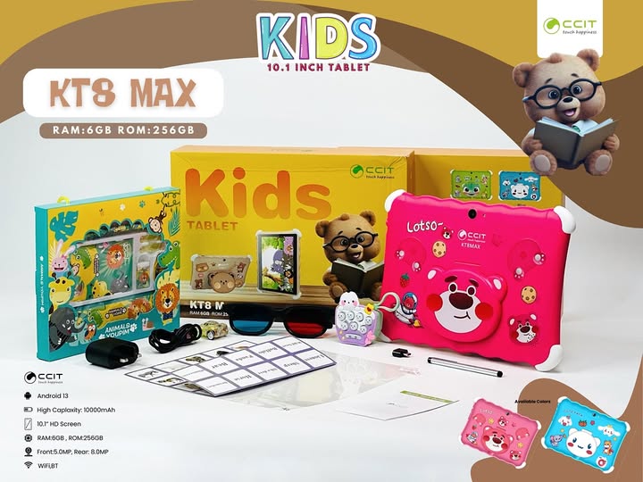 CCIT Kids Tablets KT8 Max