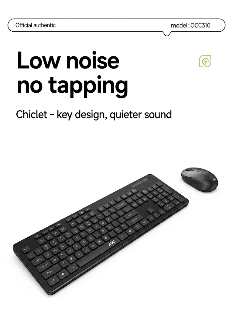 Acer Wireless Keyboard and Mouse Combo OCC319