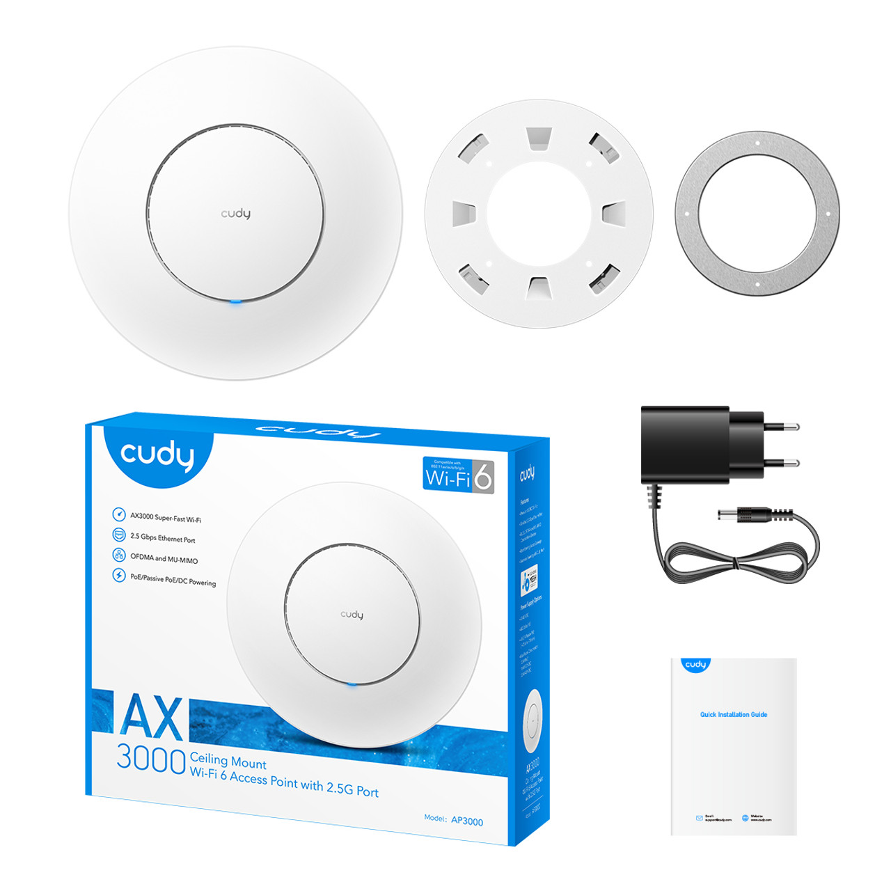 Cudy AX3000 Indoor Access point 