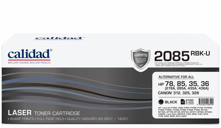 Calidad toner 2085 BKU