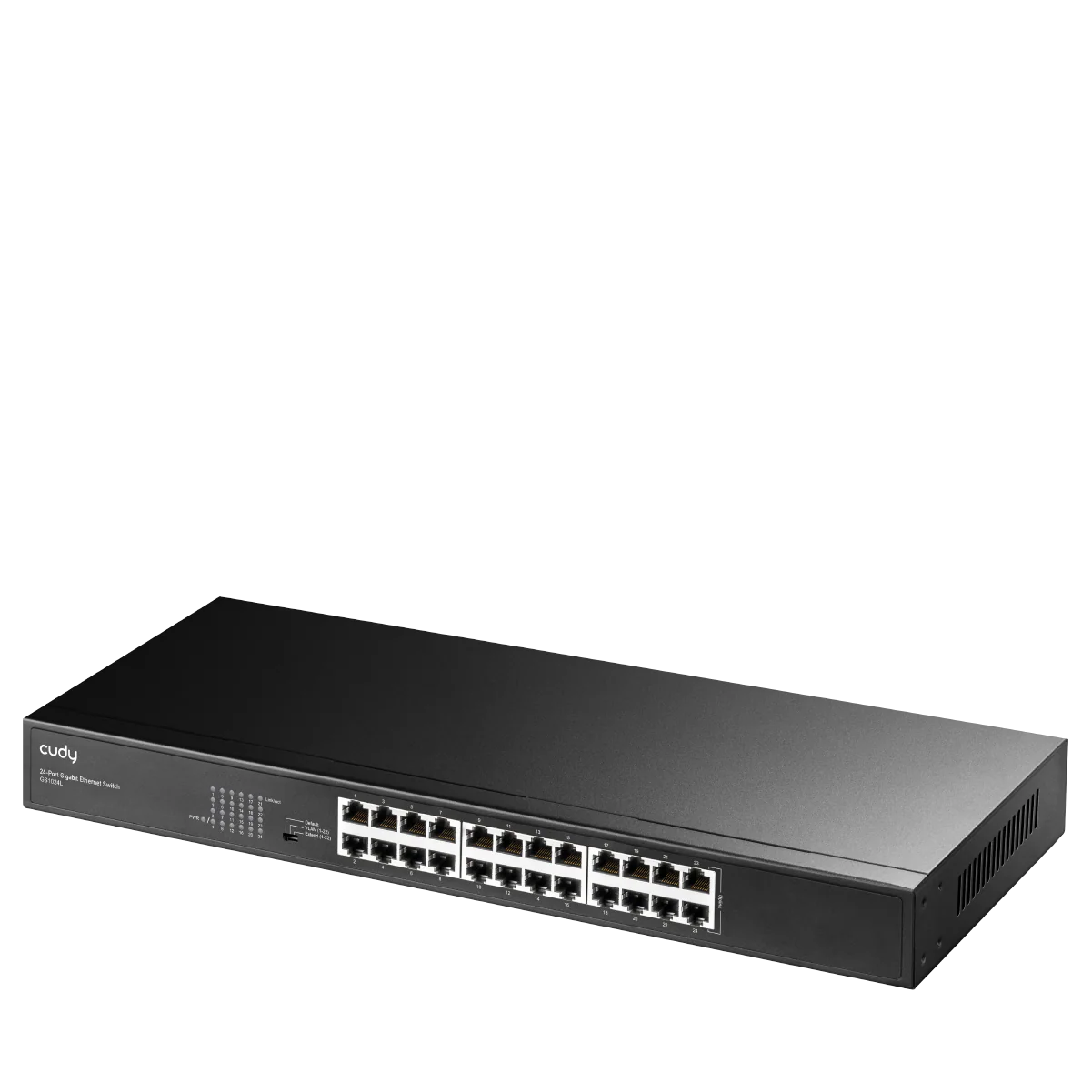 ChatGPT said:  Cudy 24-Port Gigabit Unmanaged Rack-Mount Switch – Model GS1024L
