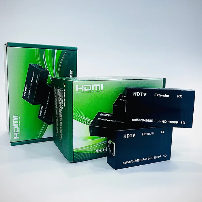 4K 60M HDMI EXTENDER (Green Box)