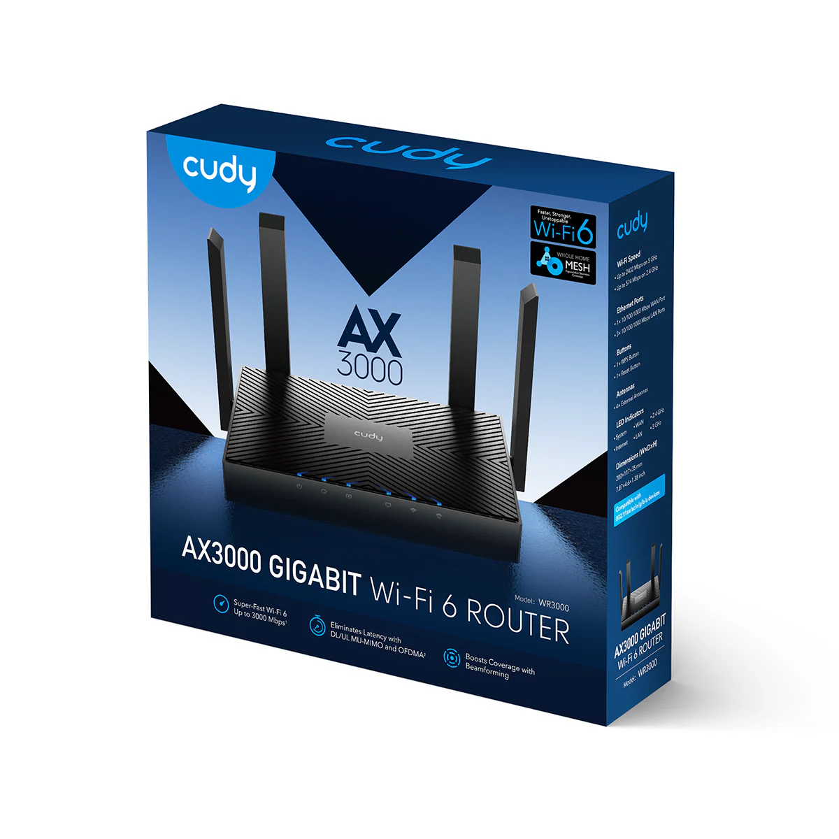 Cudy AX3000 Wifi 6 Gigabit Router 