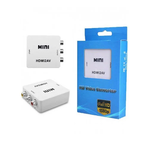 AV to Hdmi Adaptor[mini blue box]