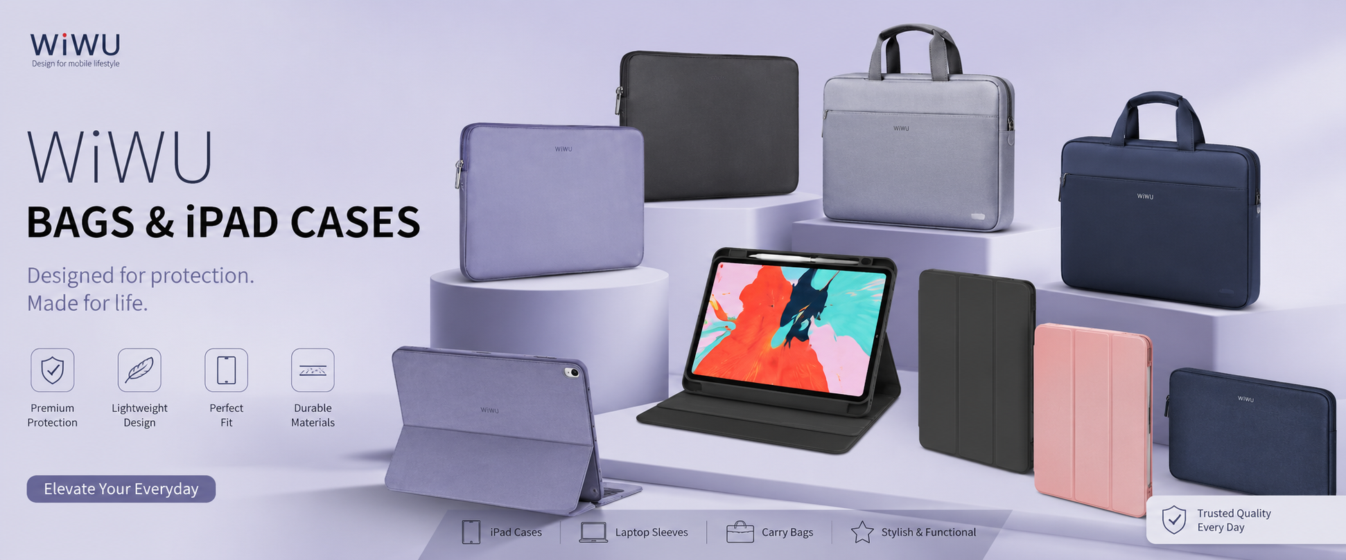 Wiwu Bags and iPad Cases
