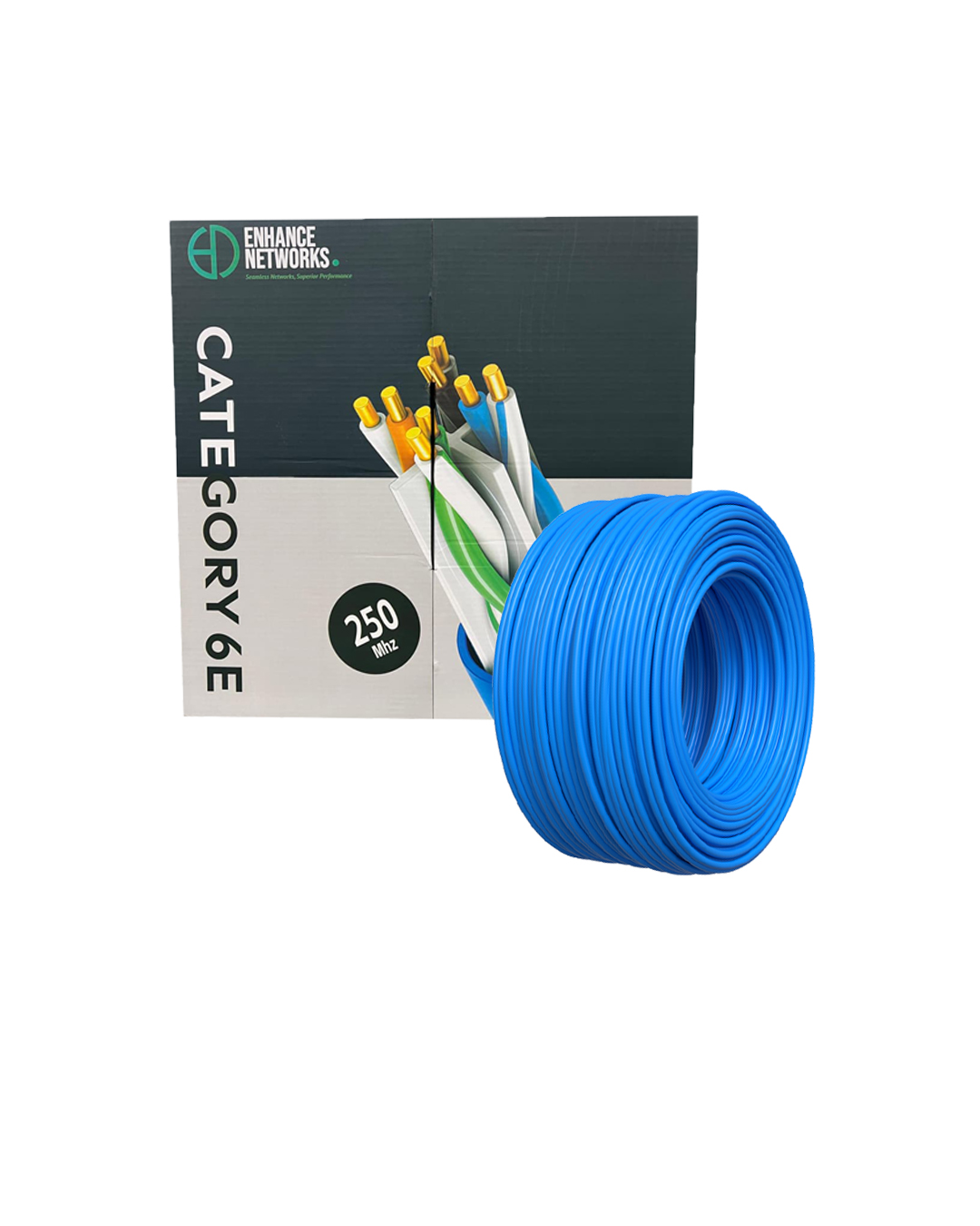 Enhance Networks Cat6 Cable (blue) 305m