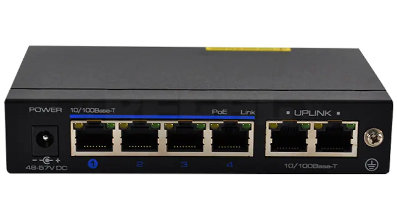 Kico 4PoE +2Uplink PoE Switch