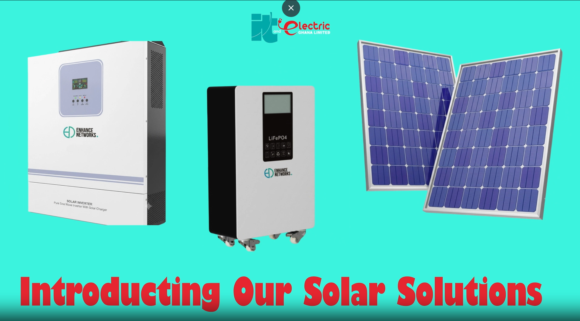 Introducing Our Enhance Energy Solar Solution. -The Ultimate and Premium Solution.