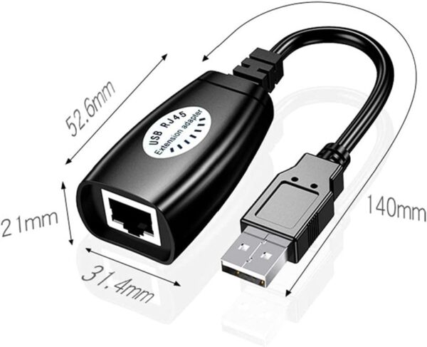 USB RJ45 Extender over CAT6 upto 150ft - Image 3