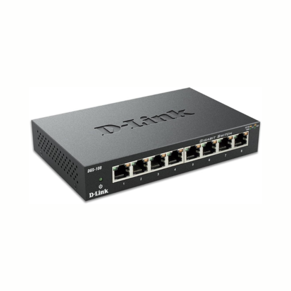 D-Link 8 Port Gigabit Switch DGS-108