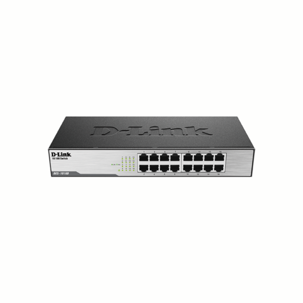 D-Link 16 Port Desktop Switch  DES 1016D