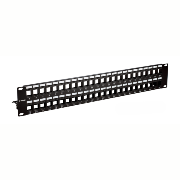 D-link Unshielded 48 port full loaded patch panel