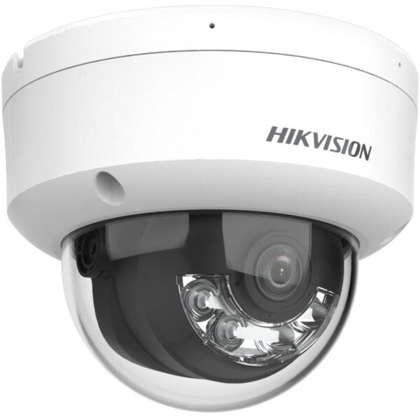 Hikvision 2MP Smart Hybrid Light IP Dome Camera with Mic, 2.8mm (Model: DS-2CD1123G2-LIU) - Image 2