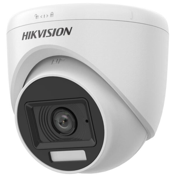 Hikvision 2MP Analog Dome Camera with Dual Light and Mic, 2.8mm (Model: DS-2CE76D0T-LPFS) - Image 4