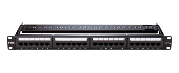 D-link Shielded 24 port full loaded patch panel - Image 2