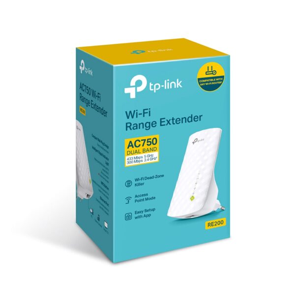 TP Link Wifi Range Extender RE200 - Image 3