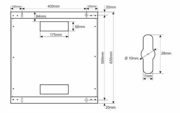 12U 19-Inch Rack Cabinet (600x450) - Image 2