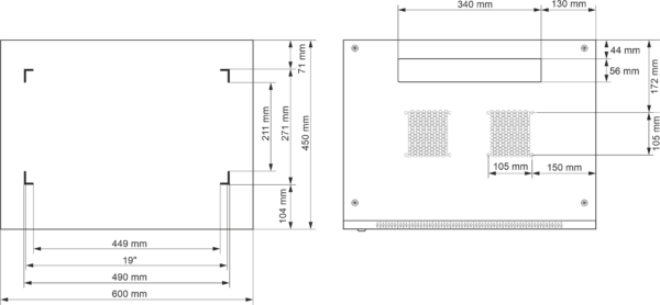 6U 19-Inch Rack Cabinet (600x450) - Image 2