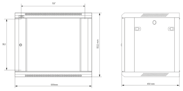 9U Cabinet [600*450] - Image 3