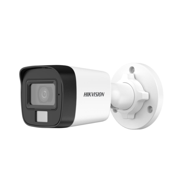 Hikvision 2MP Analog Bullet Camera with Dual Light and Mic, 3.6mm (Model: DS-2CE16D0T-LPFS)