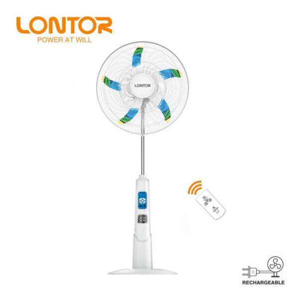 Lontor 18" Rechargeable Fan - CTL-CF034R-18-C