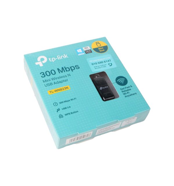 TP Link Mini Wireless USB Adapter TL-WN823N- 300Mbps - Image 7