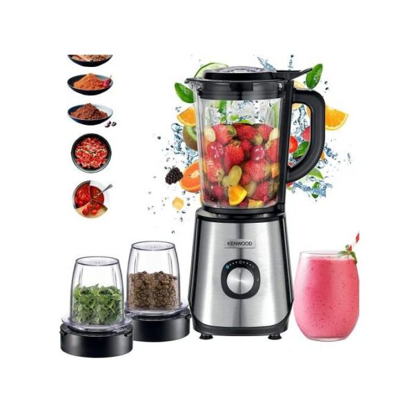 Kenwood Glass Blender 2L 1000W (BKMTL - BLM45.720SS) - Image 5