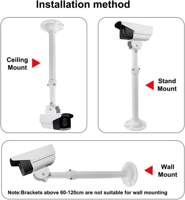 Camera Bracket I-Type EXT (45mm, Adjustable 60-120cm) - Image 4