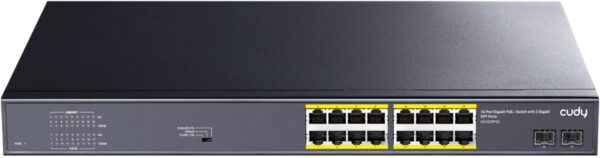 Cudy 16 Port Gigabit PoE+ Switch with 2 Gigabit SFP Port  200W  - GS1020PS2 - Image 5