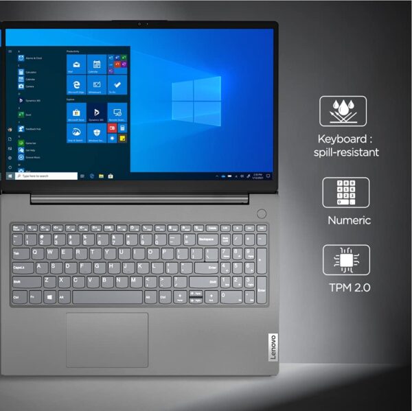 Lenovo V15 G1 (Intel Core i3 11th Gen, 4GB RAM, 1TB HDD, 15.6-Inch Display) - Image 2