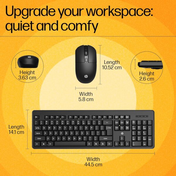 Hp 200 Wireless keyboard and mouse - Image 4