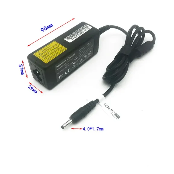 HP laptop charger (4.0*1.7)19V 2. 05A - Image 6