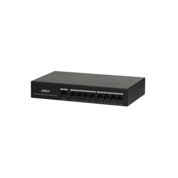 Dahua DH-PFS3009-8ET-65 8-Port Unmanaged PoE Ethernet Switch