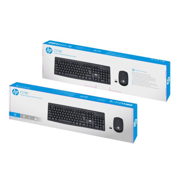 HP CS700 Wireless Keyboard and Mouse Combo - Image 2