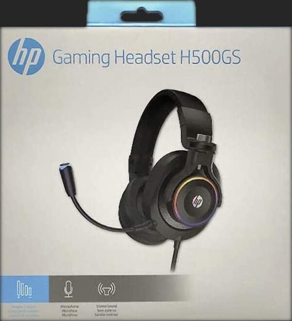 HP H500GS Backlight Gaming Headset - Image 2