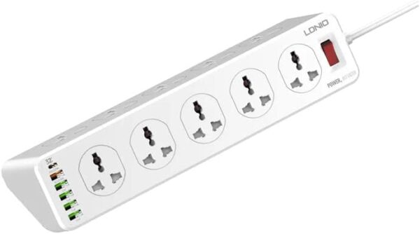 LDNIO 10 WAY  AND 6 USB EXTENSION BOARD SC10610 - Image 2