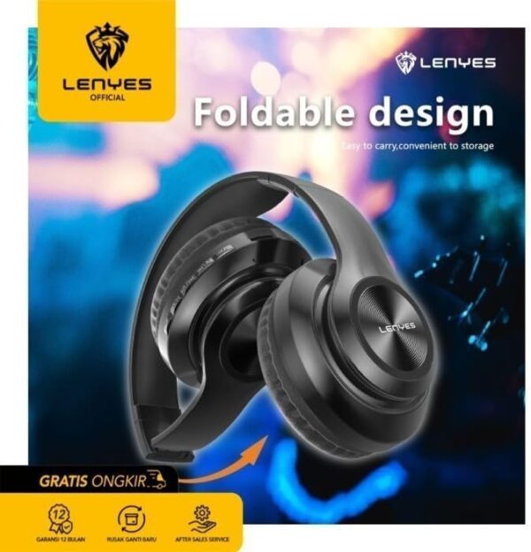 Lenyes Wireless Headset-LH75 - Image 5