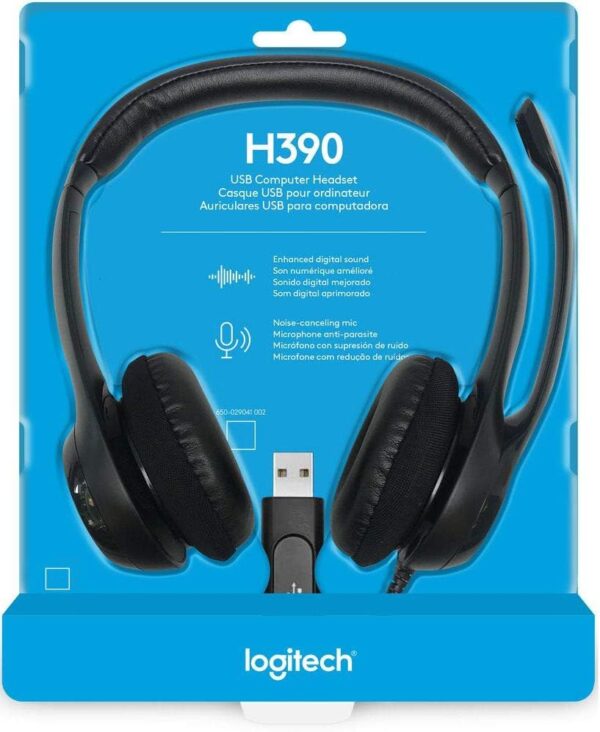 Logitech H390 USB Headset - Image 2