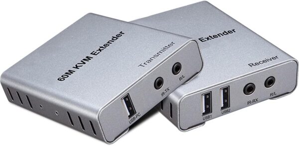 60M KVM HDMI Extender with Audio (Green Box) - Image 2