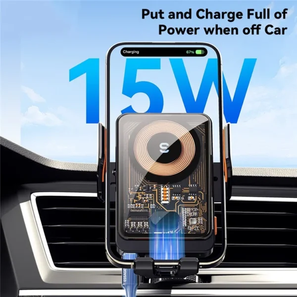 Wireless Car Charger  Holder T11 - Image 5