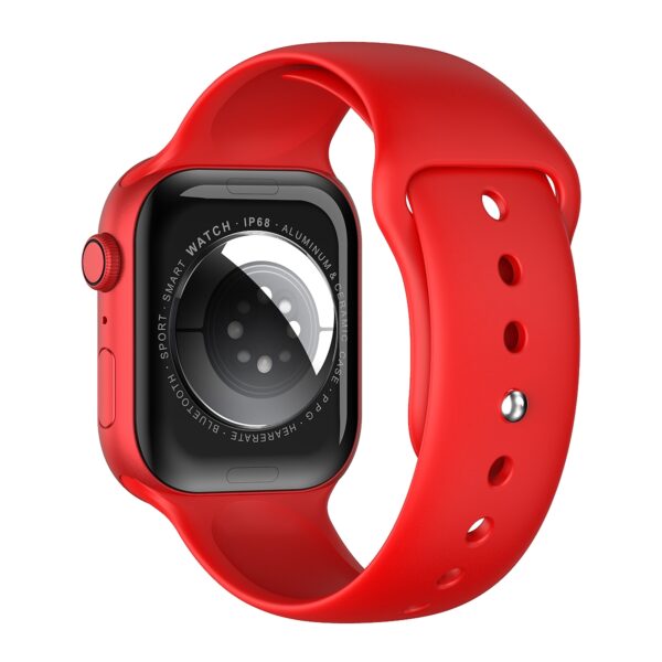 WIWU SW01 S9 Smartwatch (Red) - Image 3