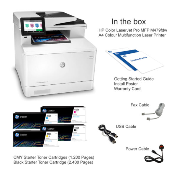 HP Color LaserJet Pro MFP M479fdw - Image 3