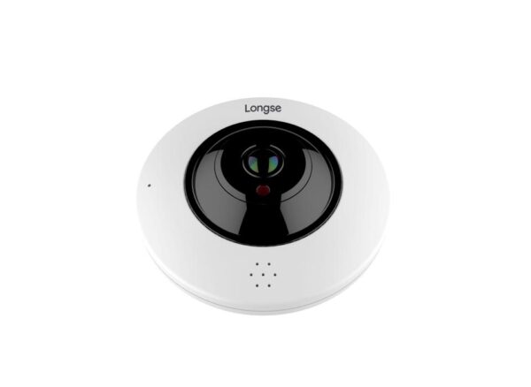 Longse Fisheye IP Camera 6MP, 1.05mm lens, SD Card Slot up to 128GB,2 Way Audio, (LMDES600) - Image 2