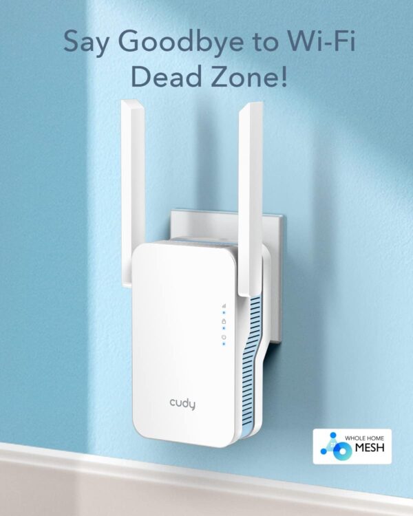 Cudy AC1200 Wi-Fi Range Mesh Extender RE1200 - Image 7