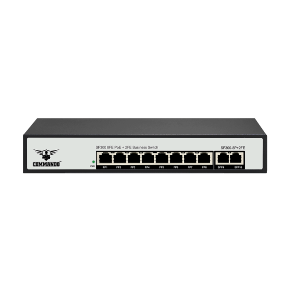 Commando 8-Port PoE Switch